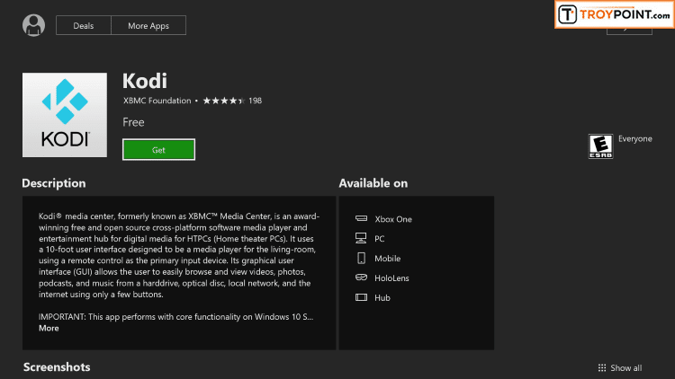 Xbox one kodi add-ons